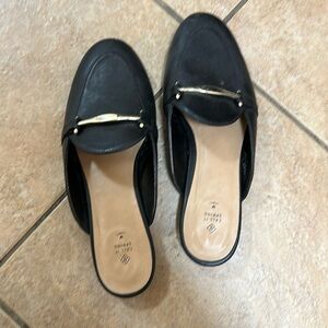Call it Spring, black sandals size 7 US